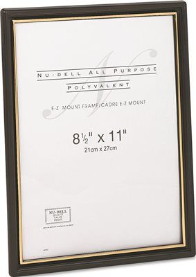 Ez Mount Document Frames Plastic 8-1/2 X 11 Black 18 Per Case – JRM Supplies