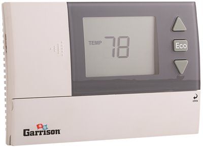 Garrison Digital Thermostat 1 Heat / 1 Cool Battery Powered 2.6 Inch – JRM  Supplies