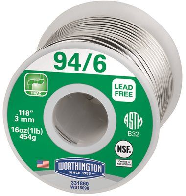 Worthington silver solder sales