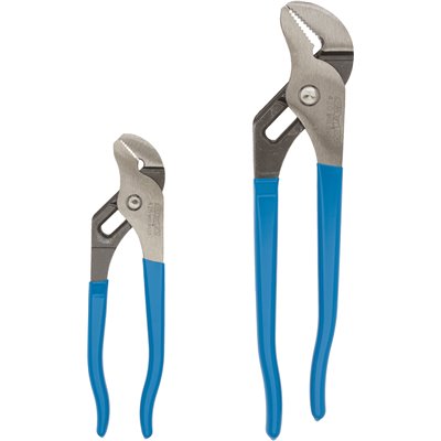 Channellock 9.5 in. and 6.5 in. Tongue and Groove Pliers Set