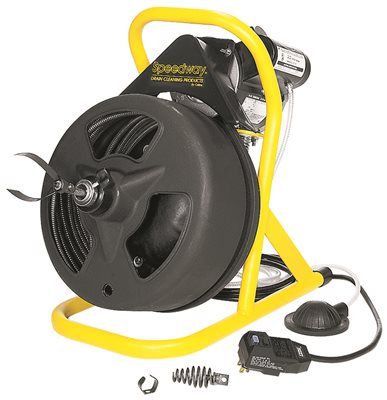 Speedway Drain Cleaning Machine 3/8 Inch X 75 Ft – JRM Supplies