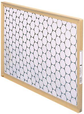 Flanders Merv 5 Polystrand Modified Pinch Frame Air Filter With Notch ...