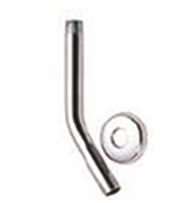 Premier 8 in. Shower Arm with Flange in Chrome