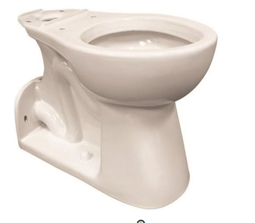 Niagara Stealth Watersense High-Efficiency Elongated Toilet Bowl With Rear Outlet' White' 0.8 Gpf