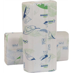 Renown White C-Fold Paper Towels (150 Sheets Per Pack 16 Packs Per Case)