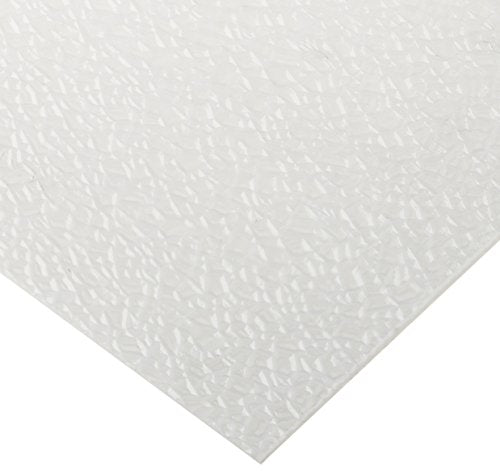 Plaskolite Duralens Premium Grade Acrylic Lighting Diffuser Cracked Ice White 23-3/4 Inch  X 47-3/4 Inch 20 Per Case
